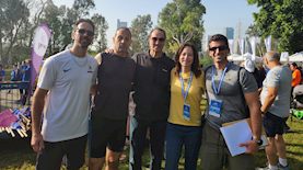 טל ברודי במירוץ, צילום: איתן כל יכול